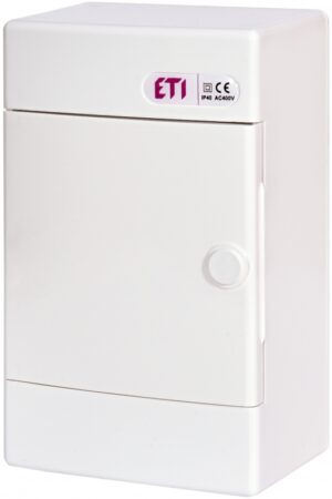 Tablou electric 4 module, aplicat, IP40, usa alba, ETI Tablou electric 4 module, aplicat, IP40, usa alba, ETI