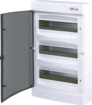 Tablou electric 36 module, aplicat, IP40, usa transparenta, ETI Tablou electric 36 module, aplicat, IP40, usa transparenta, ETI