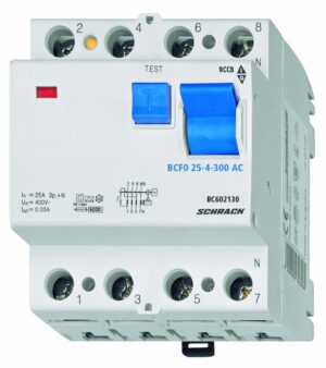 f_bc602130-.jpg Diferential RCCB 4, TIP AC, 25/0.3, BC602130--, Schrack