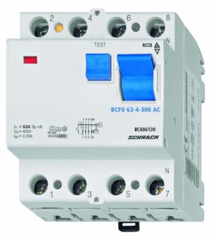 f_bc606130-.jpg Diferential RCCB 4, TIP AC, 63/0.3, BC606130--, Schrack